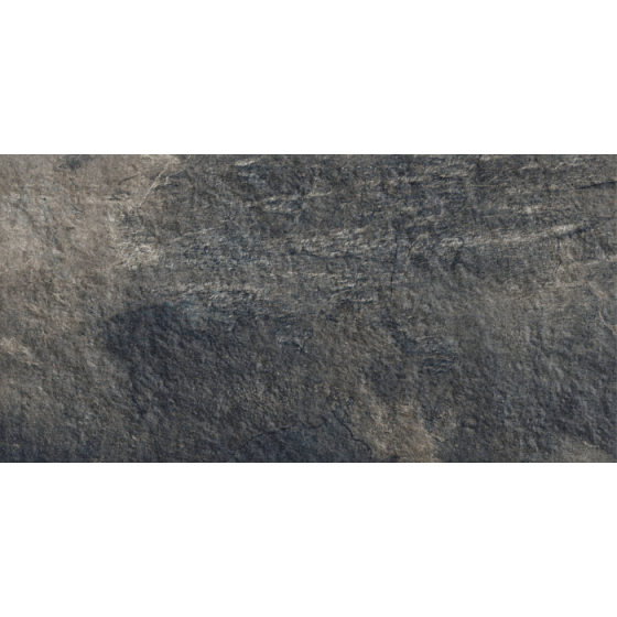 Πλακάκι Keros Fuentede Negro με υφή πέτρας και ματ σαγρέ επιφάνεια